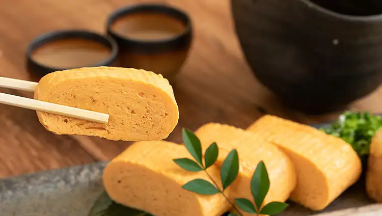 こだわり玉子のだし巻き玉子四切